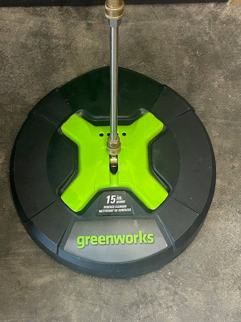 Greenworks 3000 PSI Electric Pressure Washer Combo Kit